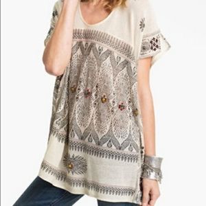 Free People Romantics Byzantine Dreams Tunic MED